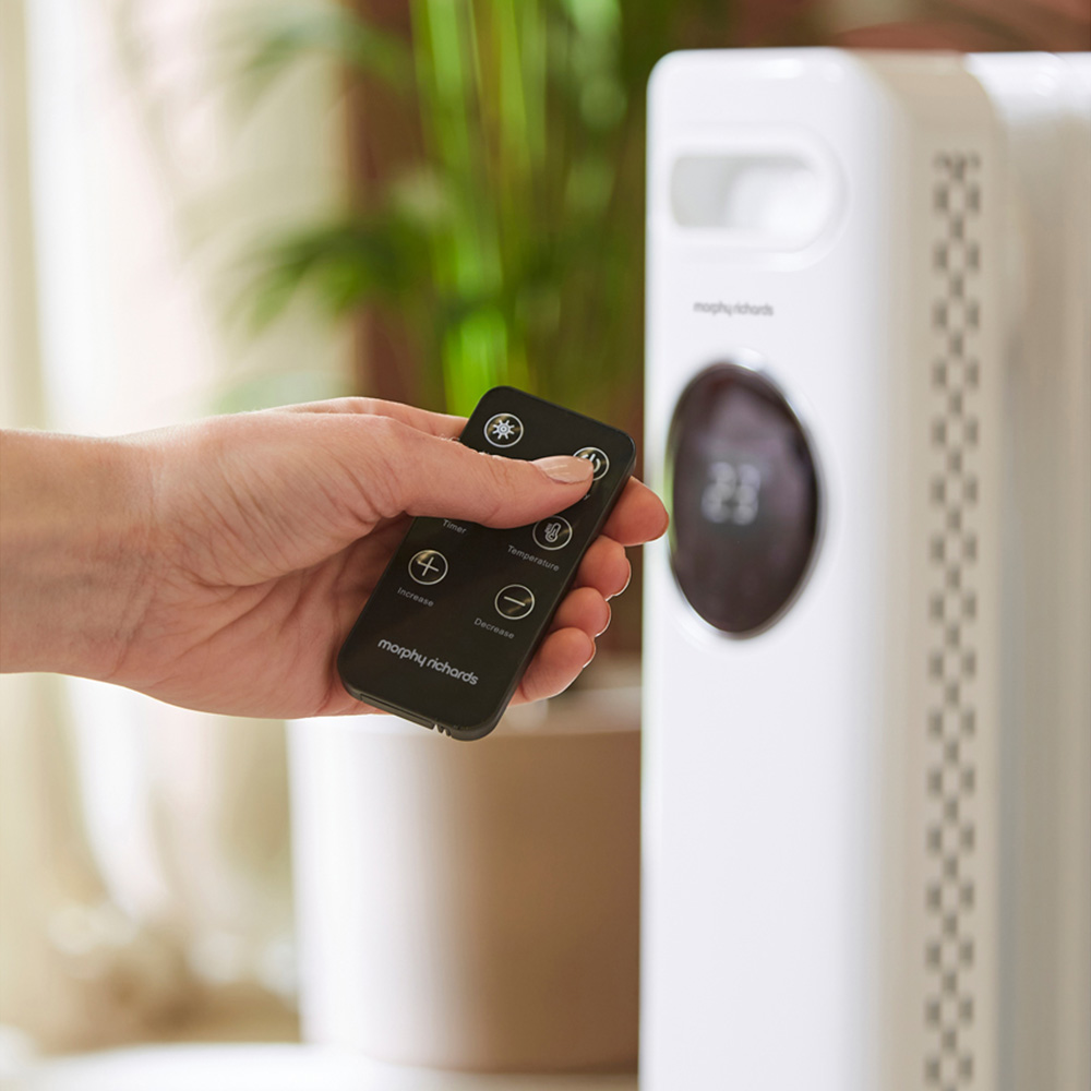 Morphy Richards White Digital Oil Filled Radiator 2500W Image 6