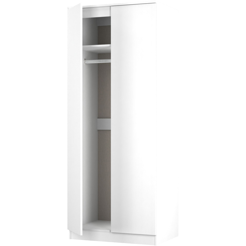 Crowndale Eden 3 Piece White Matt Bedroom Furniture Set Image 7
