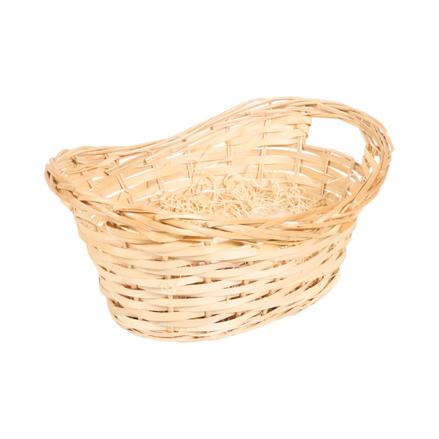 Deep Woven Hamper Basket Set Natural Image 2