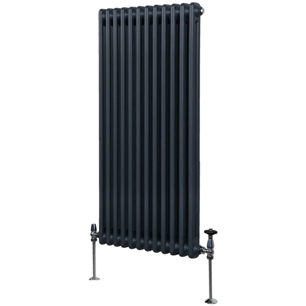 Monster Shop 5582 BTU Anthracite Grey Traditional 2 Column Radiator 1500 x 562mm Image 3