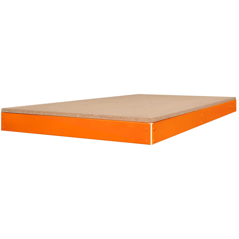MonsterShop S-Rax Orange Workbench Additional Shelf 120 x 60cm Image 3