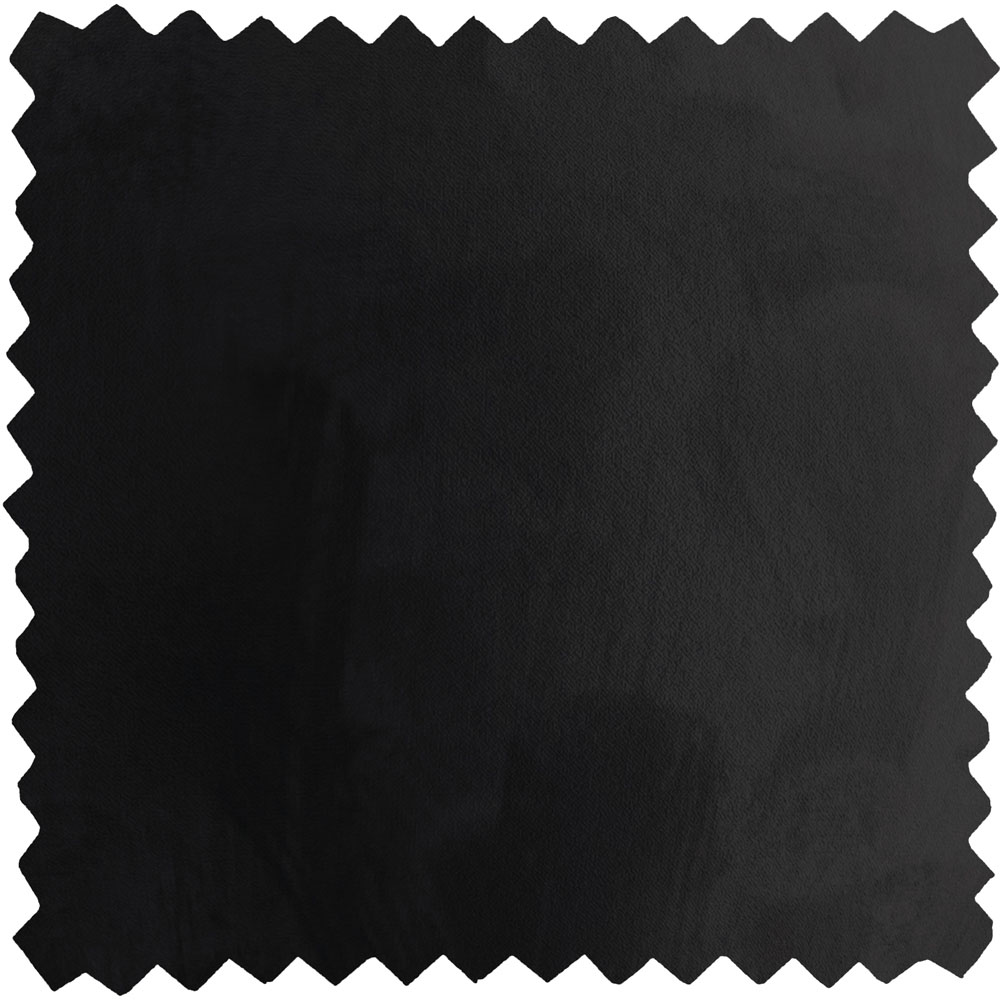 DS Living Elara Single Black Winged Panel Bed Frame with Headboard Image 2