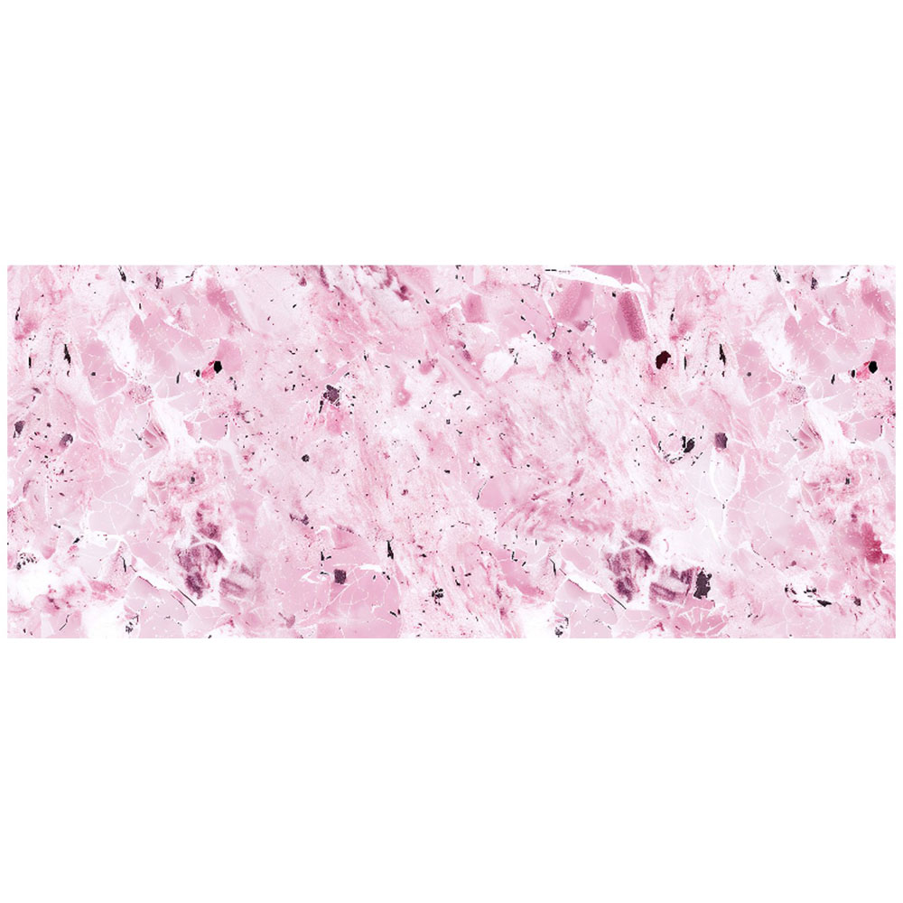Warren Reed Designer Plush Pink Quartz Effect Bathroom Splashback 25 x 60cm Image 2