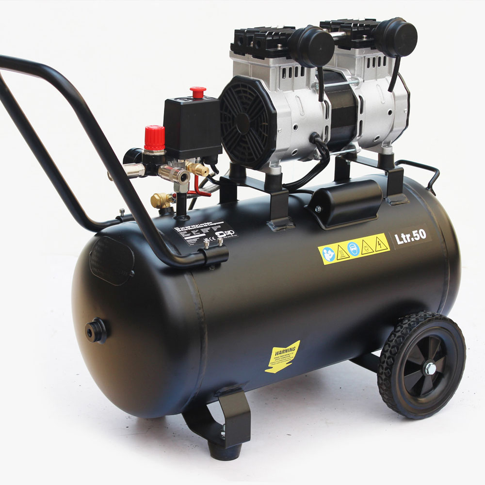 SIP DD 2hp 50L Low Noise Oil Free Direct Drive Compressor Image 4