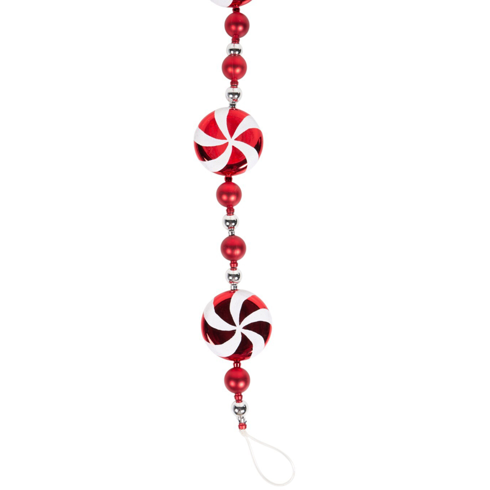 Candy Cane Lane Garland Red Image 3
