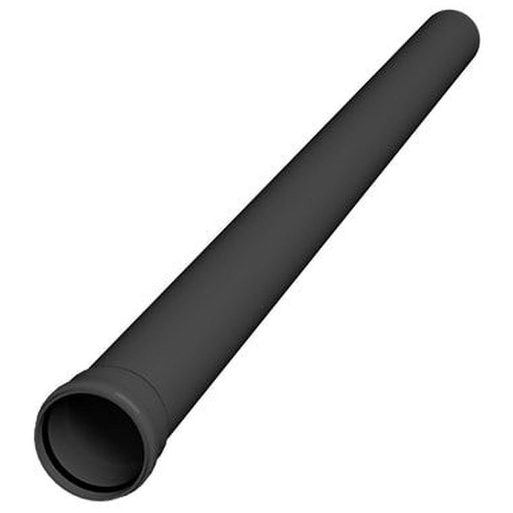 FloPlast Industrial Xtraflo Hopper Downpipe Kit with Access Pipe Black 110mm Image 2