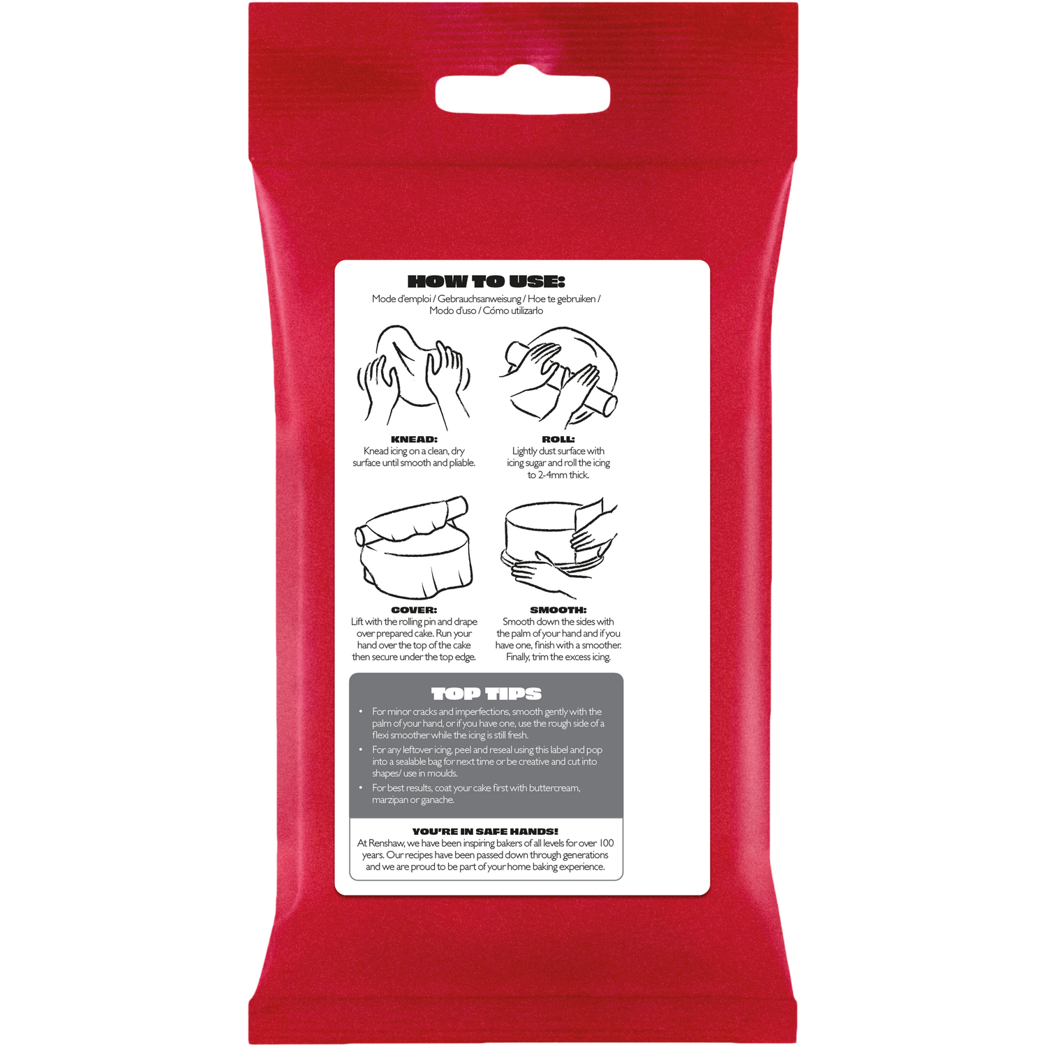 Renshaw Fondant Icing Grey Image 3