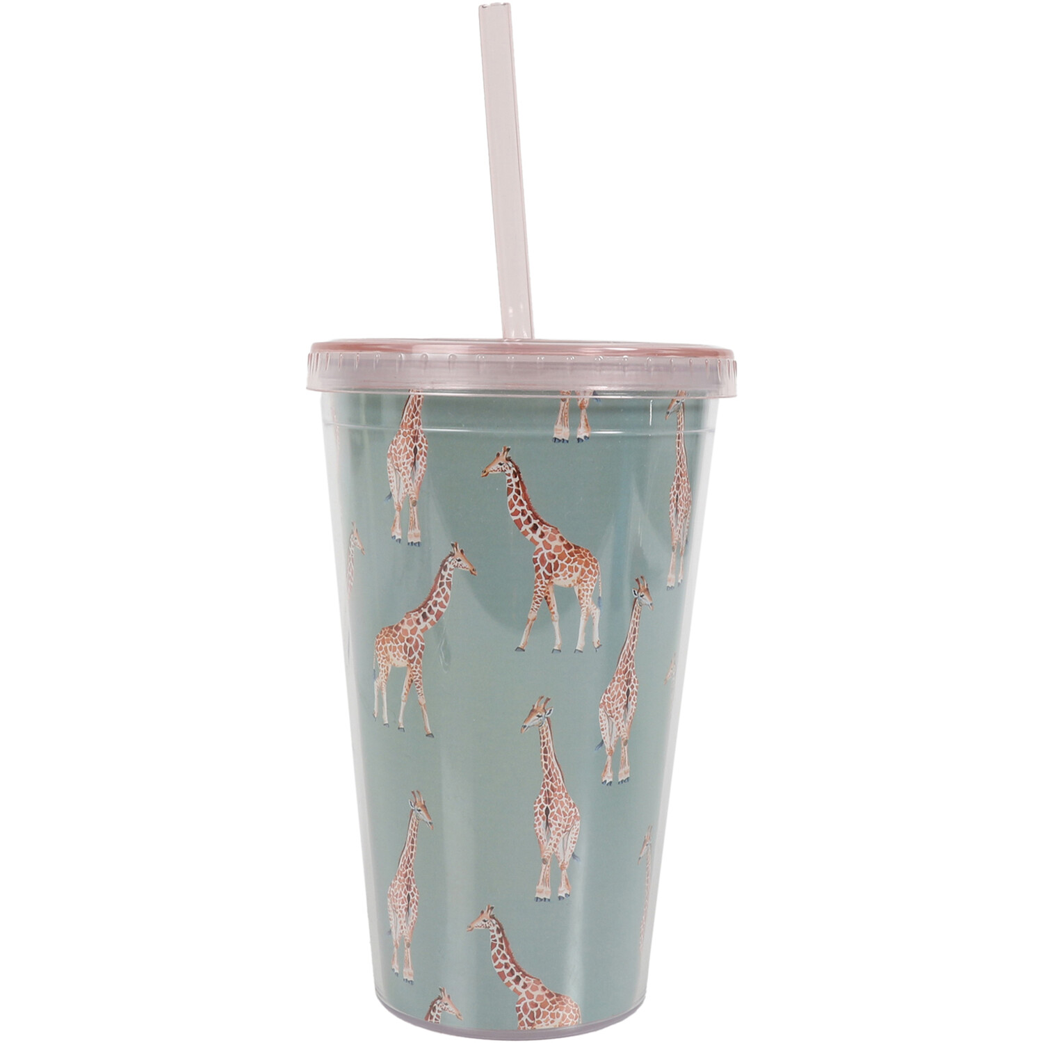 Animals 480ml Tumbler with Straw Image 2