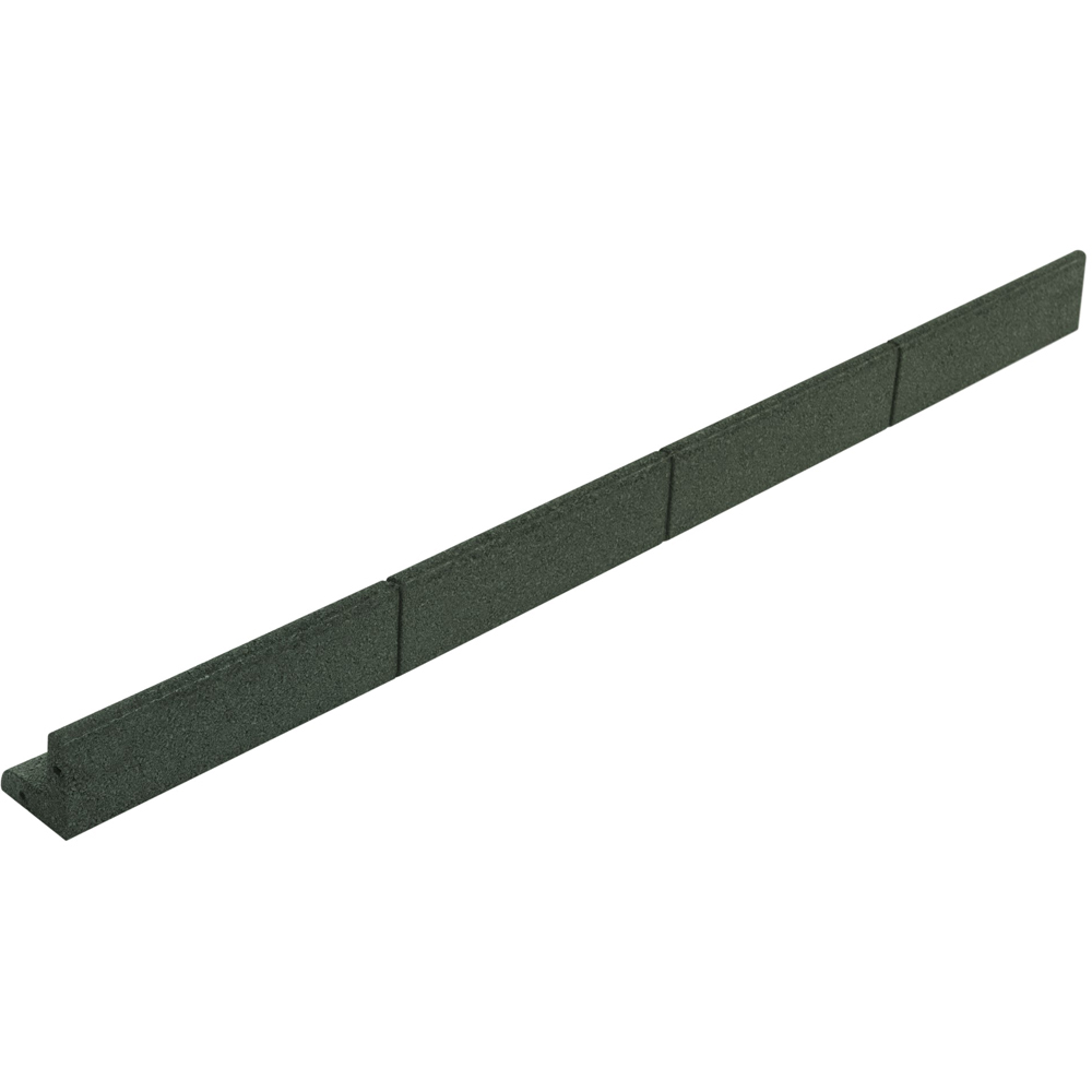 MonsterShop Green Flexible Lawn Edging with Mallet 7.2m Image 3