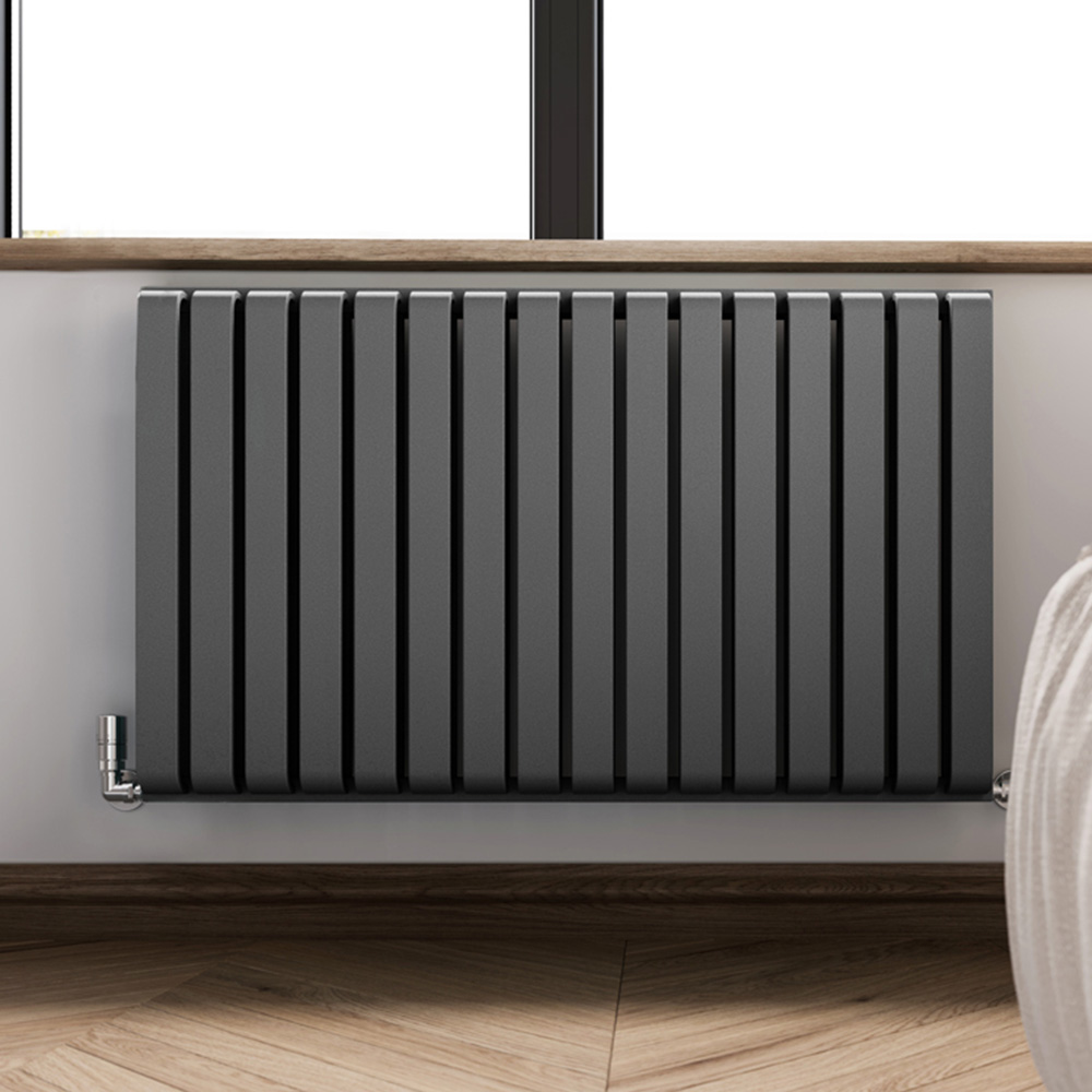 Terma Warp Room 3945 BTU Salt n Pepper Radiator 630 x 1045mm Image 7