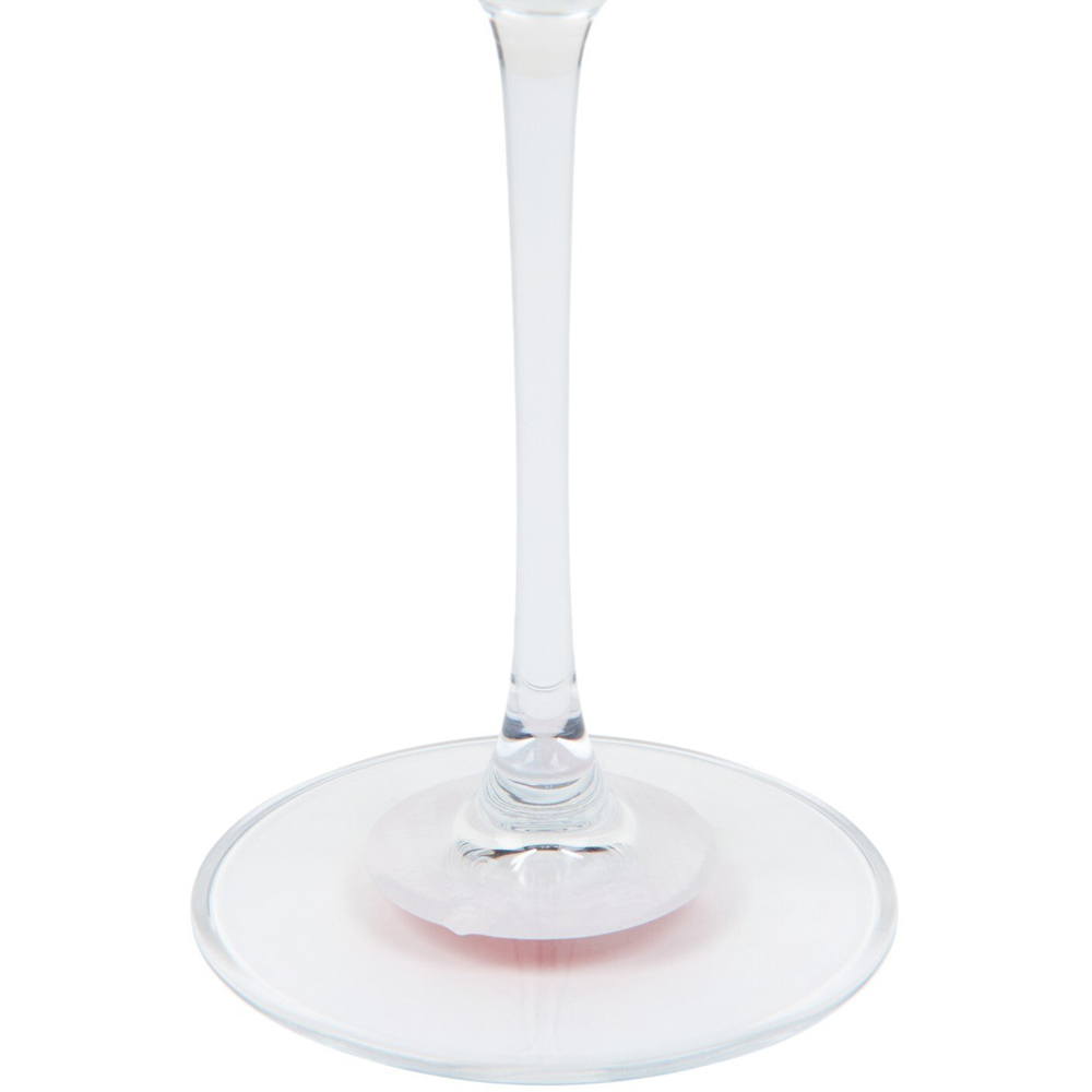 Wine Glass with Mistletoe Decoration Clear Image 4
