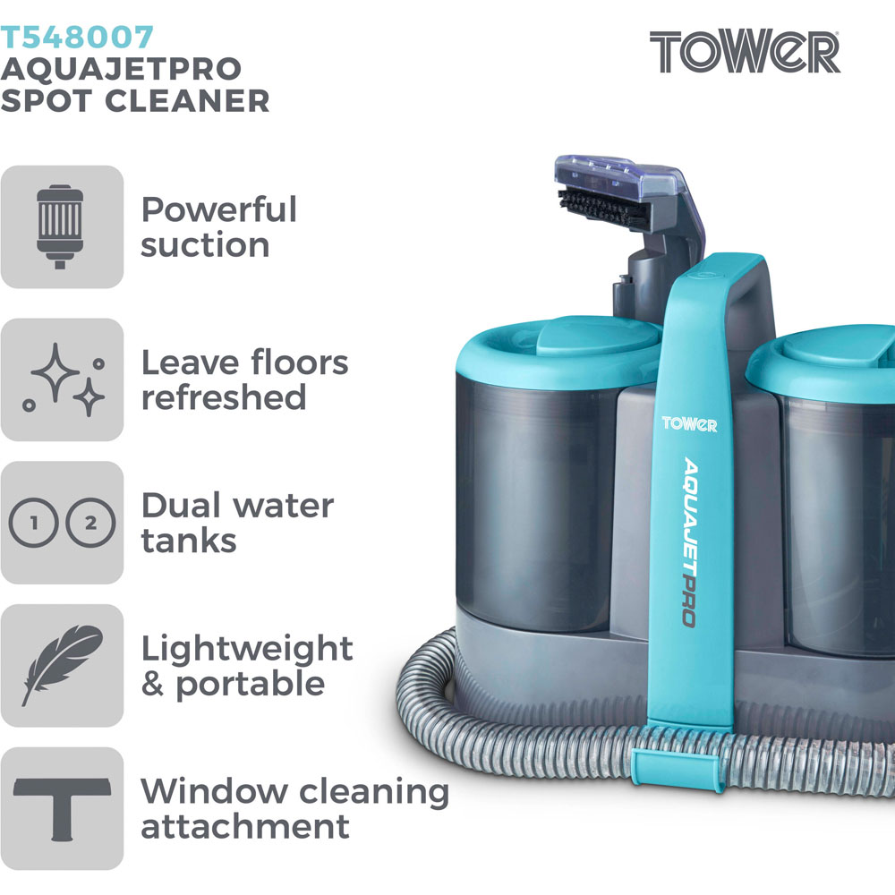 AquajetPro T548007 Spot Cleaner with Window Cleaning Attachment 450W Image 6