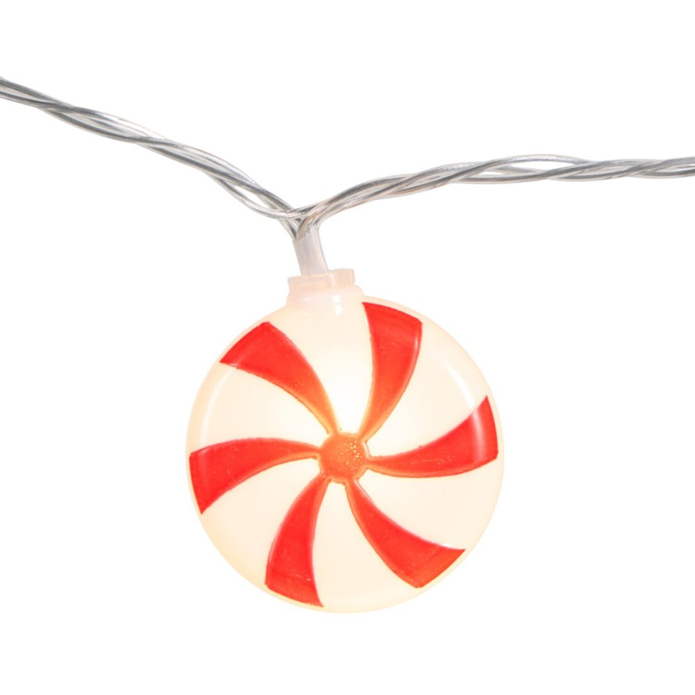 50 LED Christmas Candy String Lights Image 3