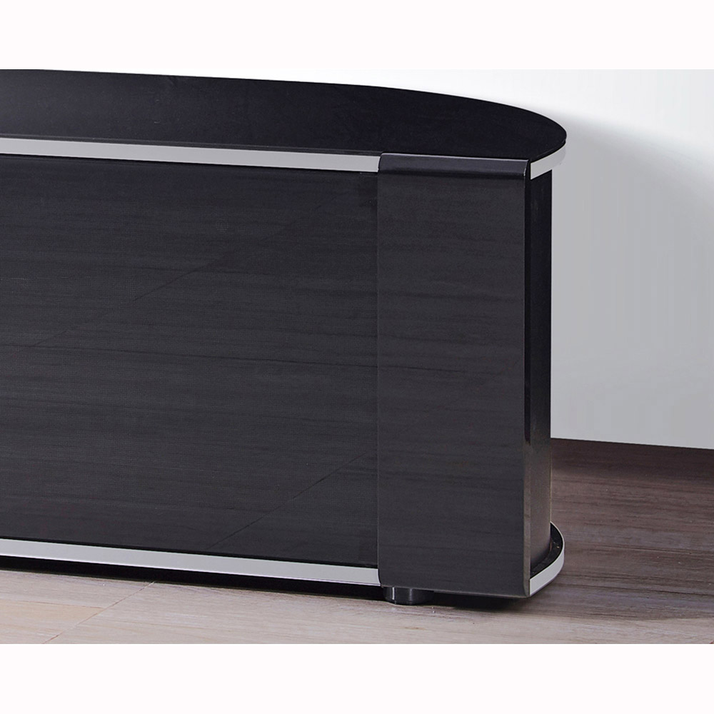 MDA Designs Sirius 1600 2 Door Black TV Cabinet Image 6