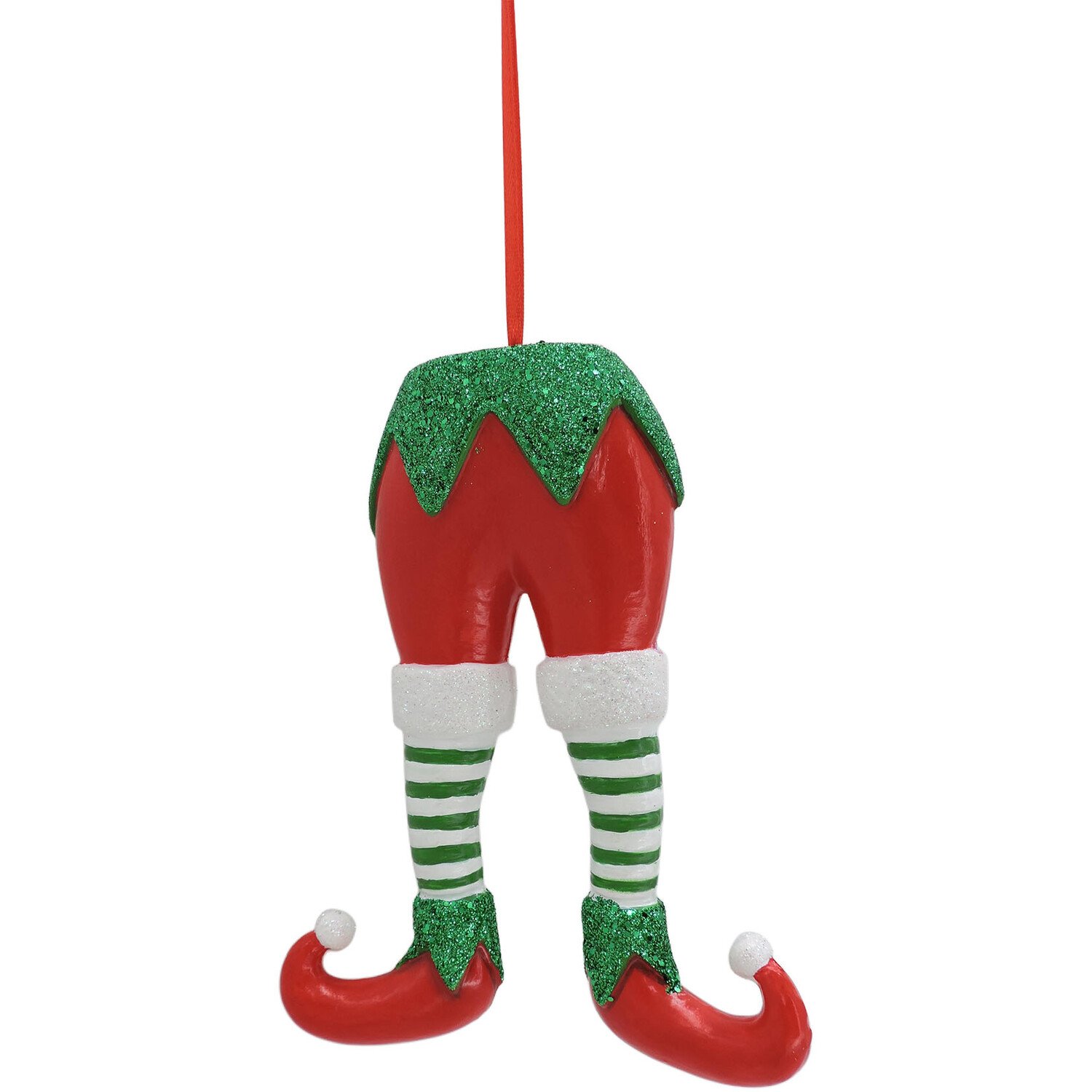 Elf Legs Hanging Decoration Image 1