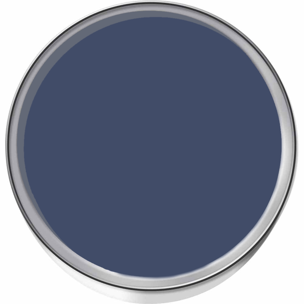 Hemway Juniper Blue Interior Matt Acrylic Emulsion Paint 2.5L Image 3