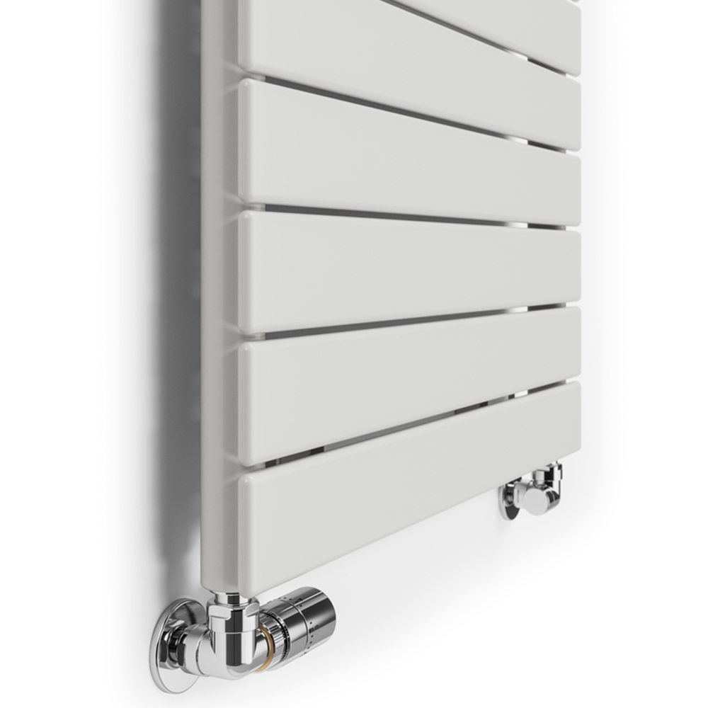 Terma Forte 1384 BTU White Single Panel Radiator 600 x 588mm Image 6