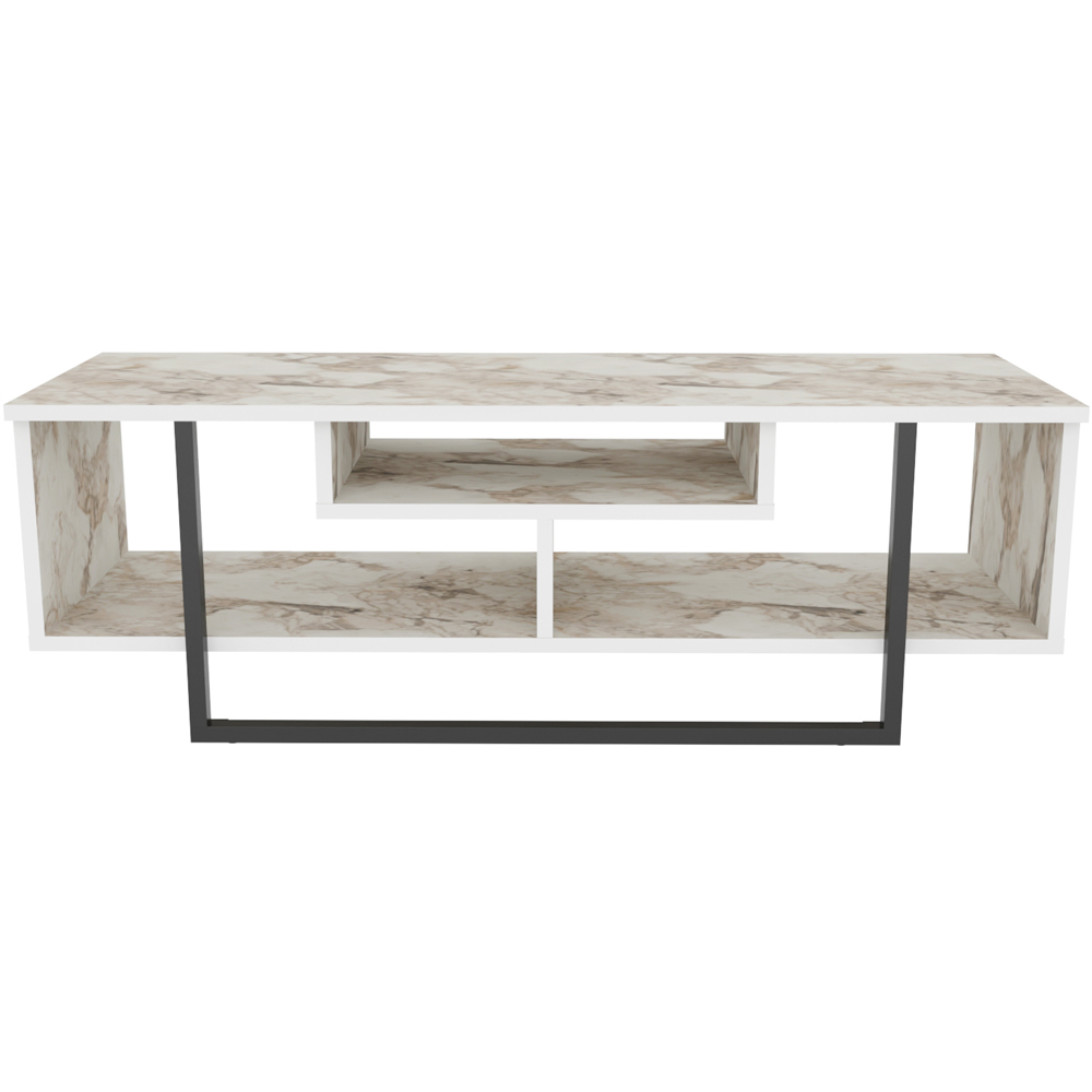 Decorotika Asal Ephesus and Black Wide TV Unit Image 6