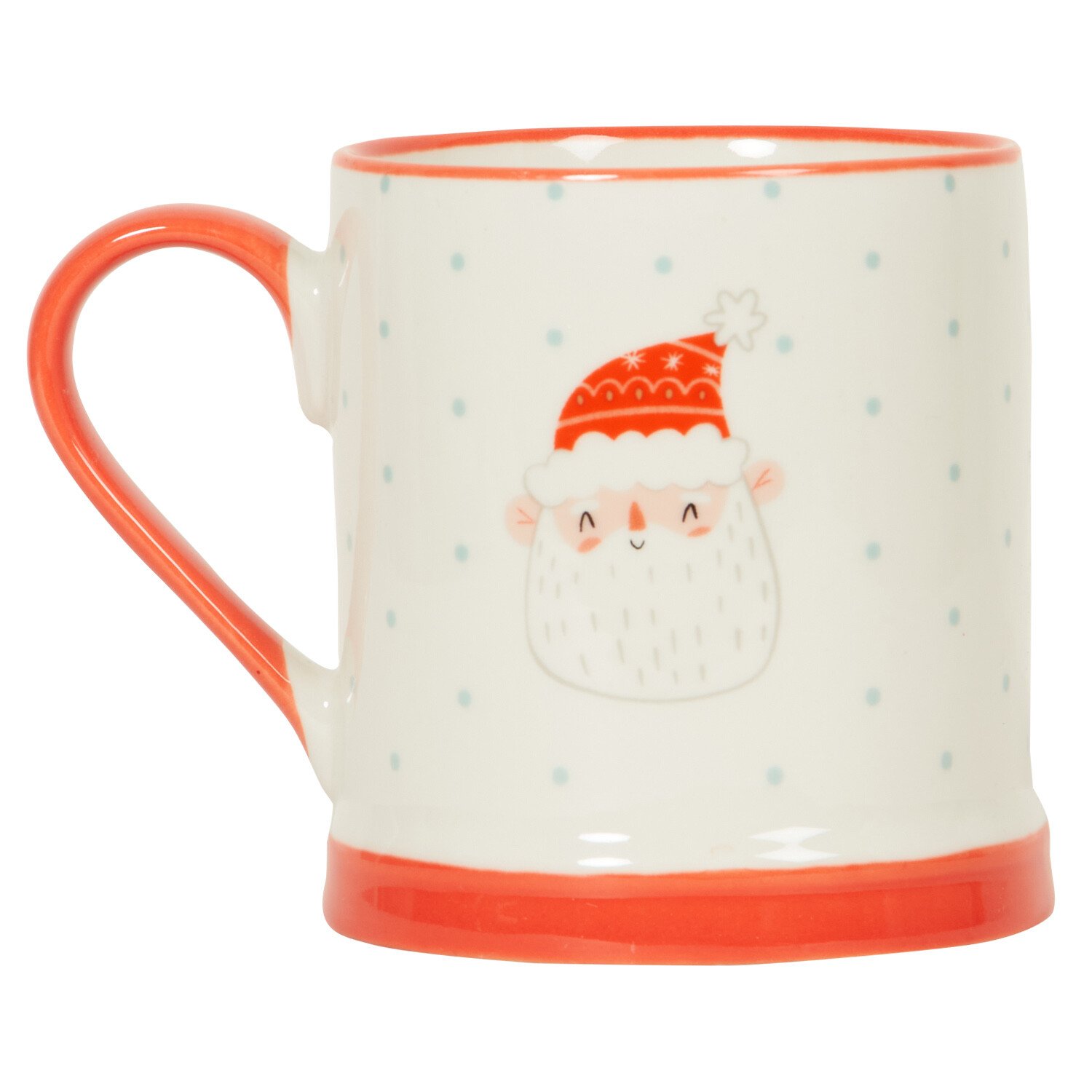 Santa or Christmas Tree Tankard - White Image 5
