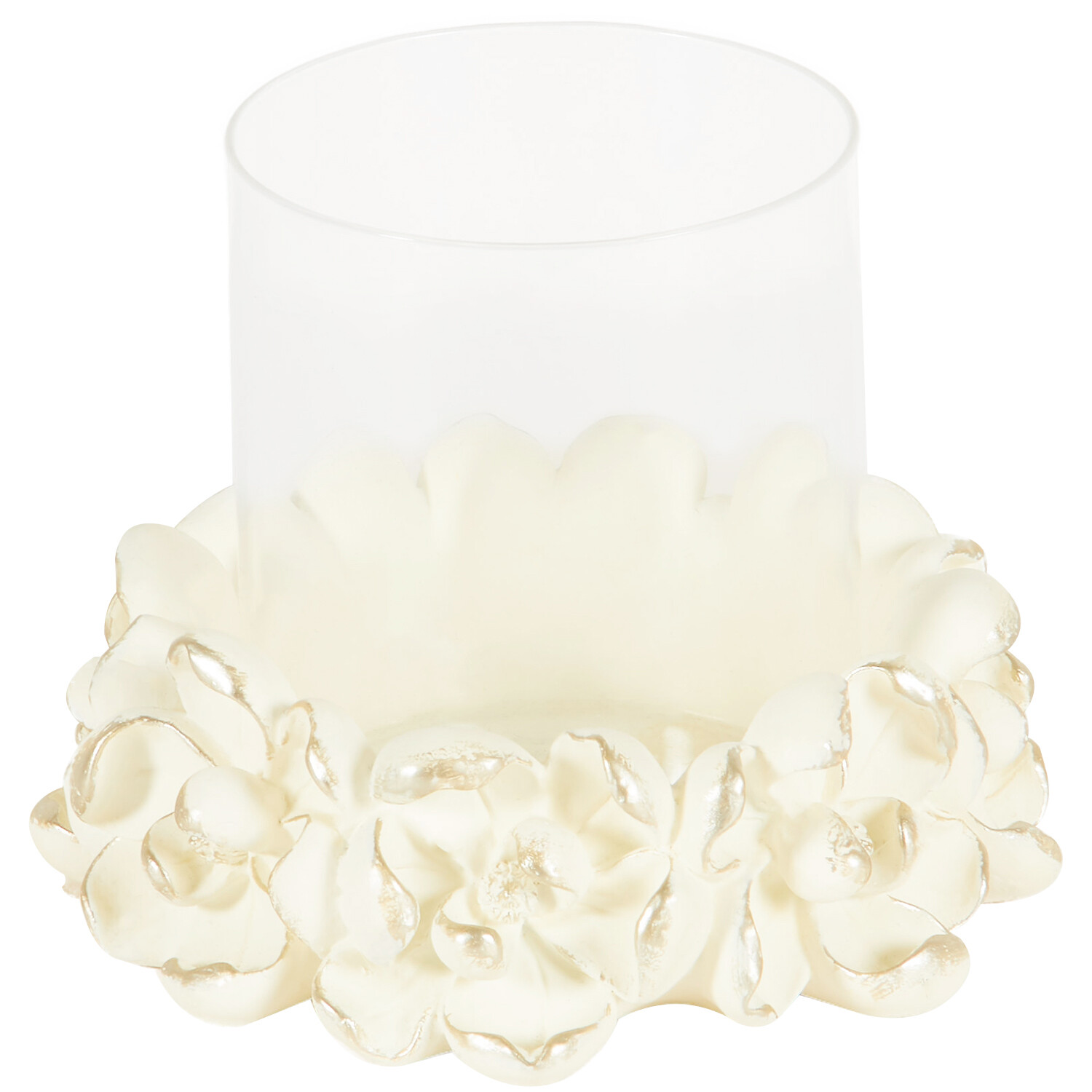 Magnolia Candle Holder - White Image 2