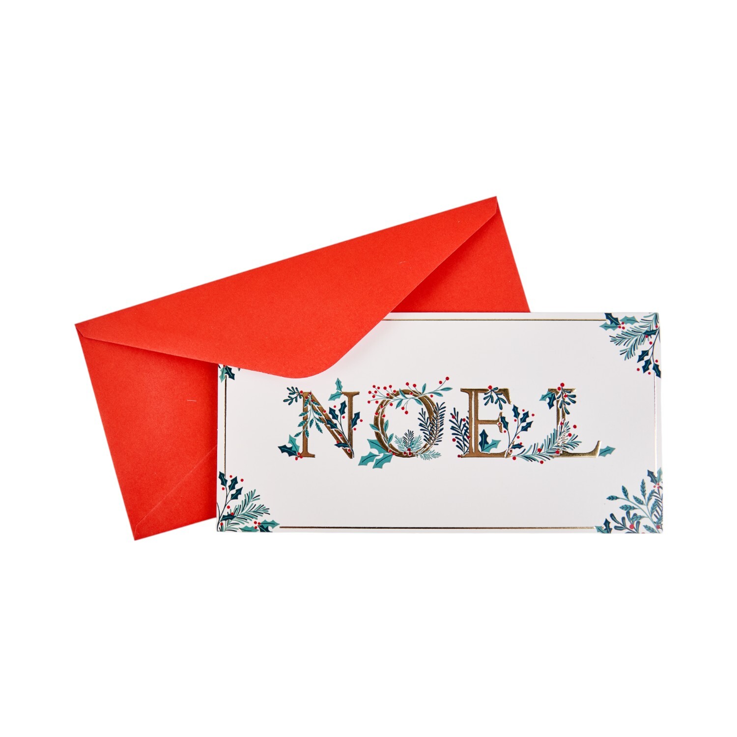 Pack of 15 Joy and Noel Christmas Cards Image 4