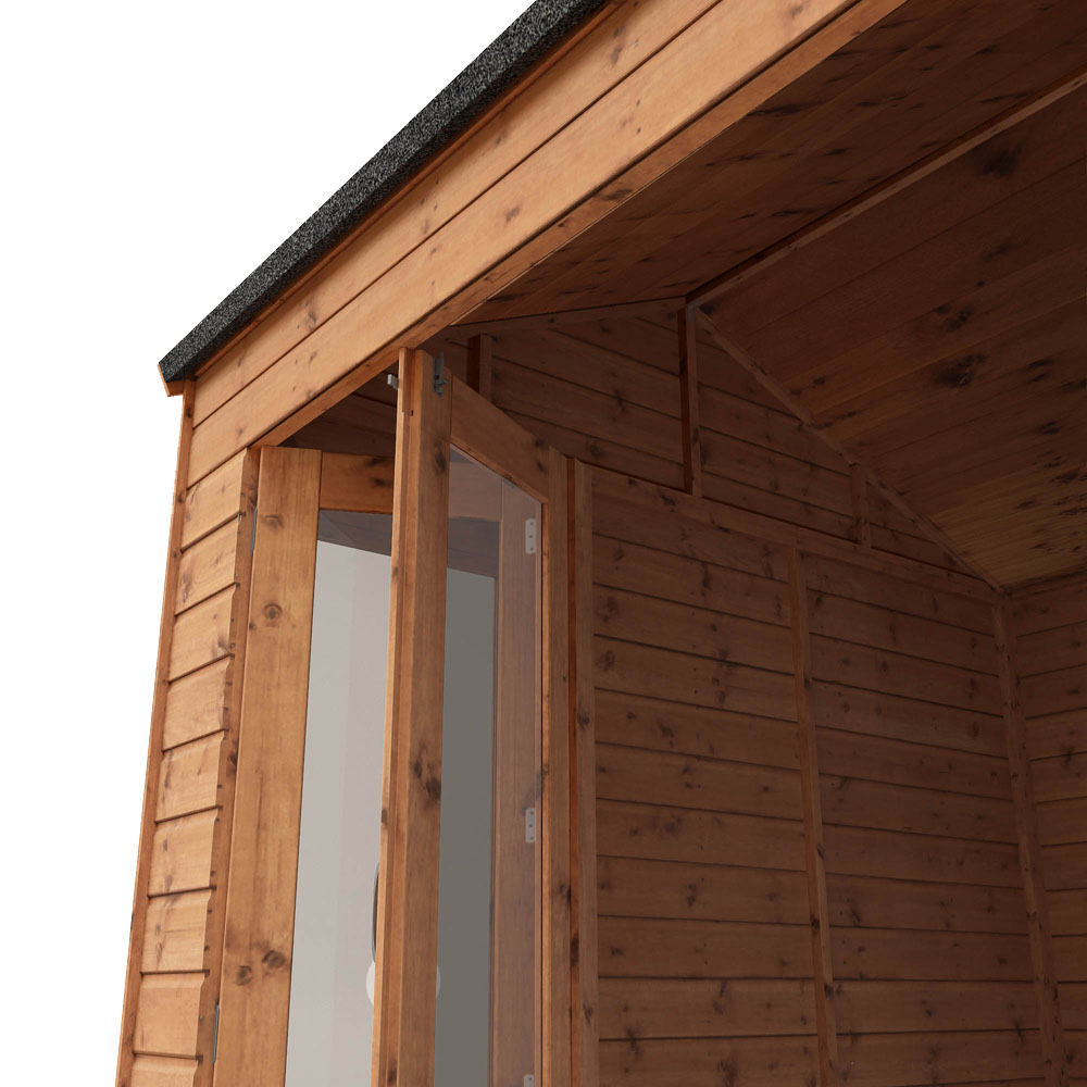 Mercia 8 x 8ft Double Door Vermont Summerhouse Image 4