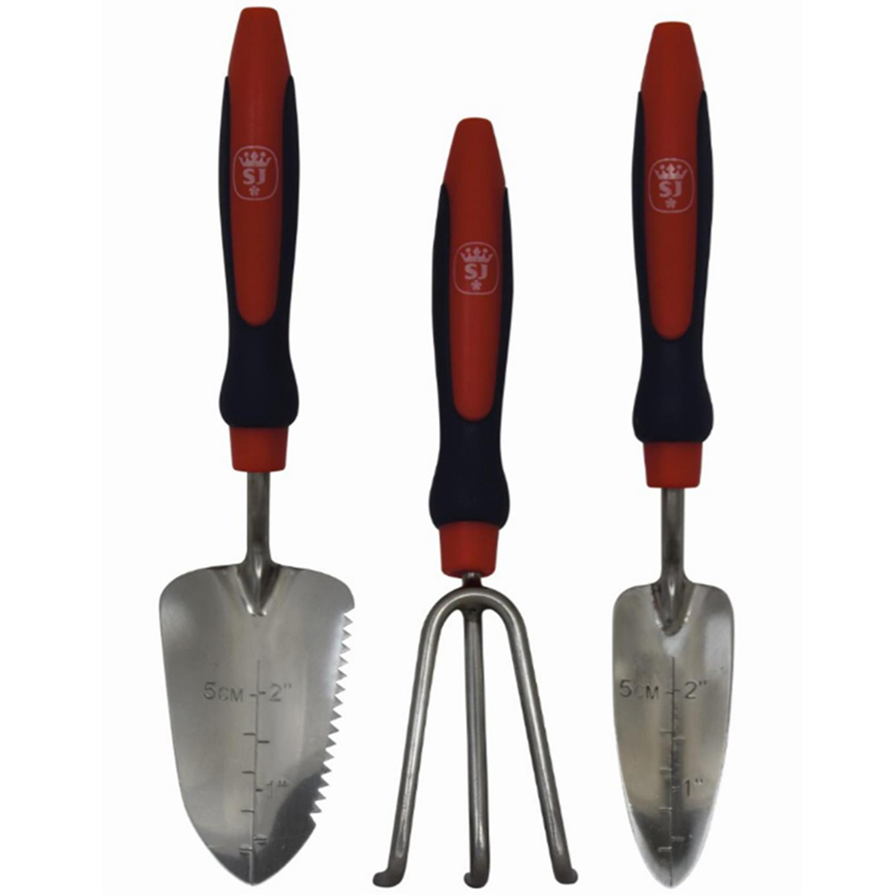 Spear & Jackson 3 Piece Stainless Steel Mini Garden Hand Tools Gift Set Image 3