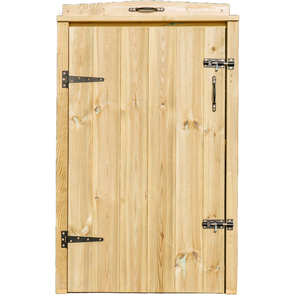 The Garden Village Chatburn 240L Single Wheelie Bin Shed Image 3