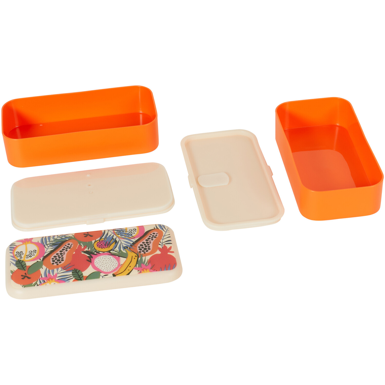 Honolulu Bento Lunch Box - Orange Image 3