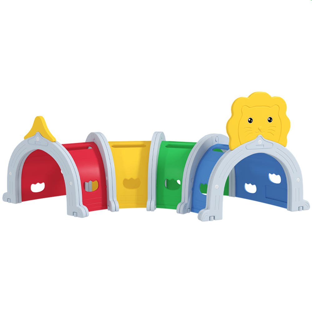 AIYAPLAY Kids Lion Play Tunnel Image 1