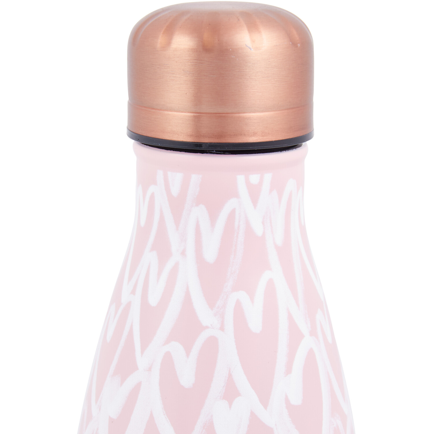 Gold Heart Stainless Steel Bottle 500ml Image 4