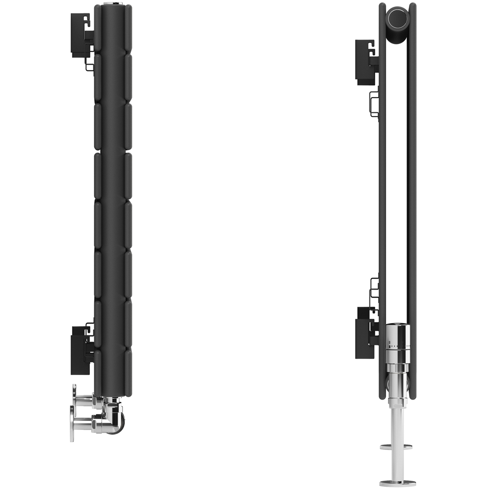 Terma Forte 2111 BTU Metallic Grey Double Panel Radiator 600 x 588mm Image 6