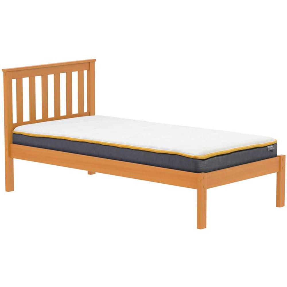 Denver Single Pine Wooden Bed Image 3