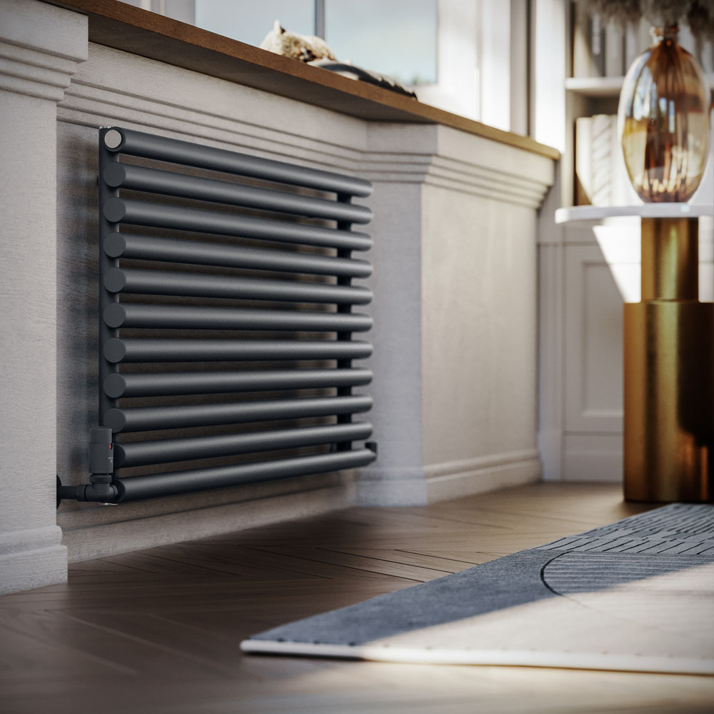 Terma Rolo Room 3028 BTU Modern Grey Radiator 1200 x 590mm Image 9