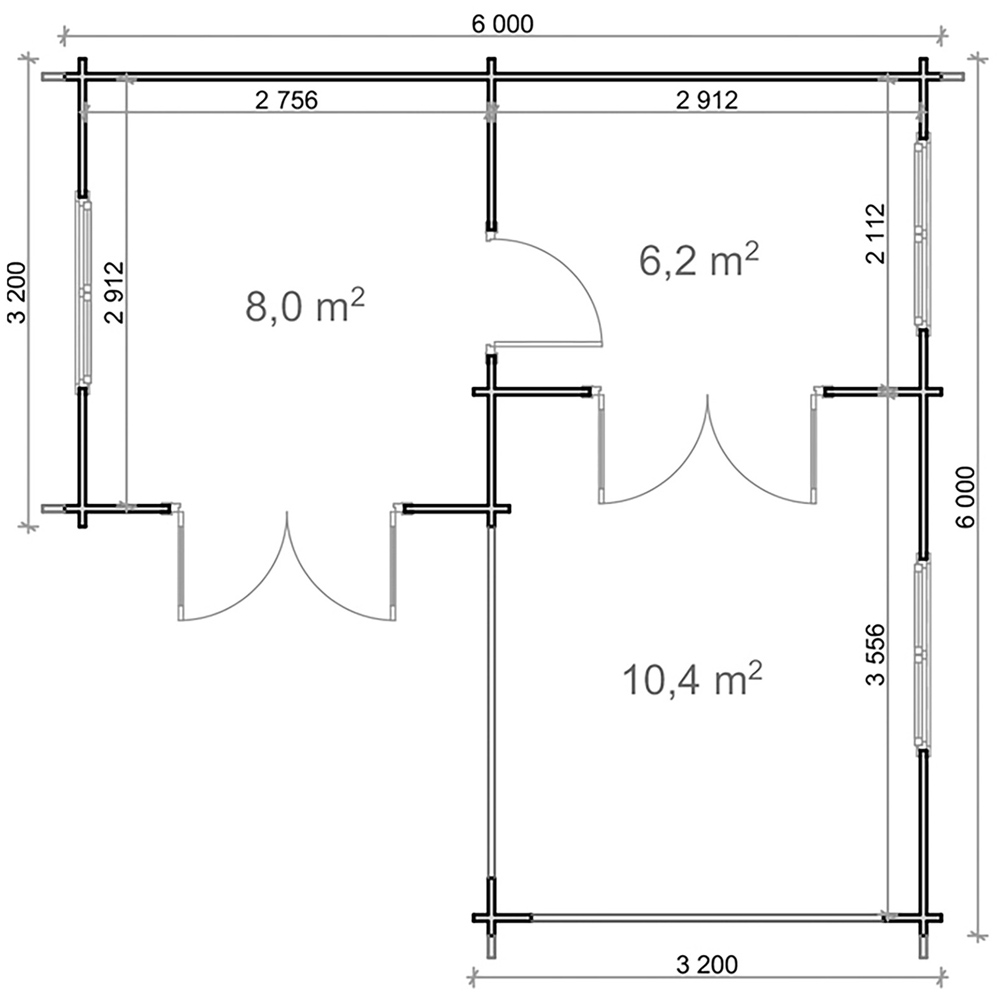 Shire Suzy 18 x 18ft Log Cabin Image 8