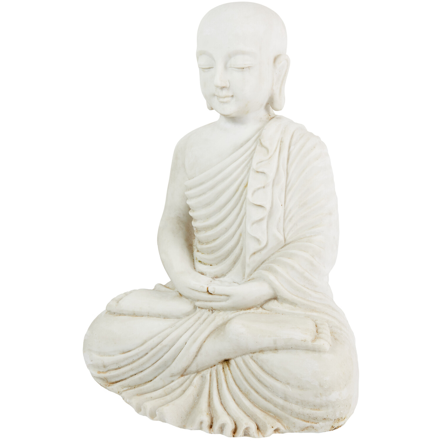 Meditating Monk Statue Image 2
