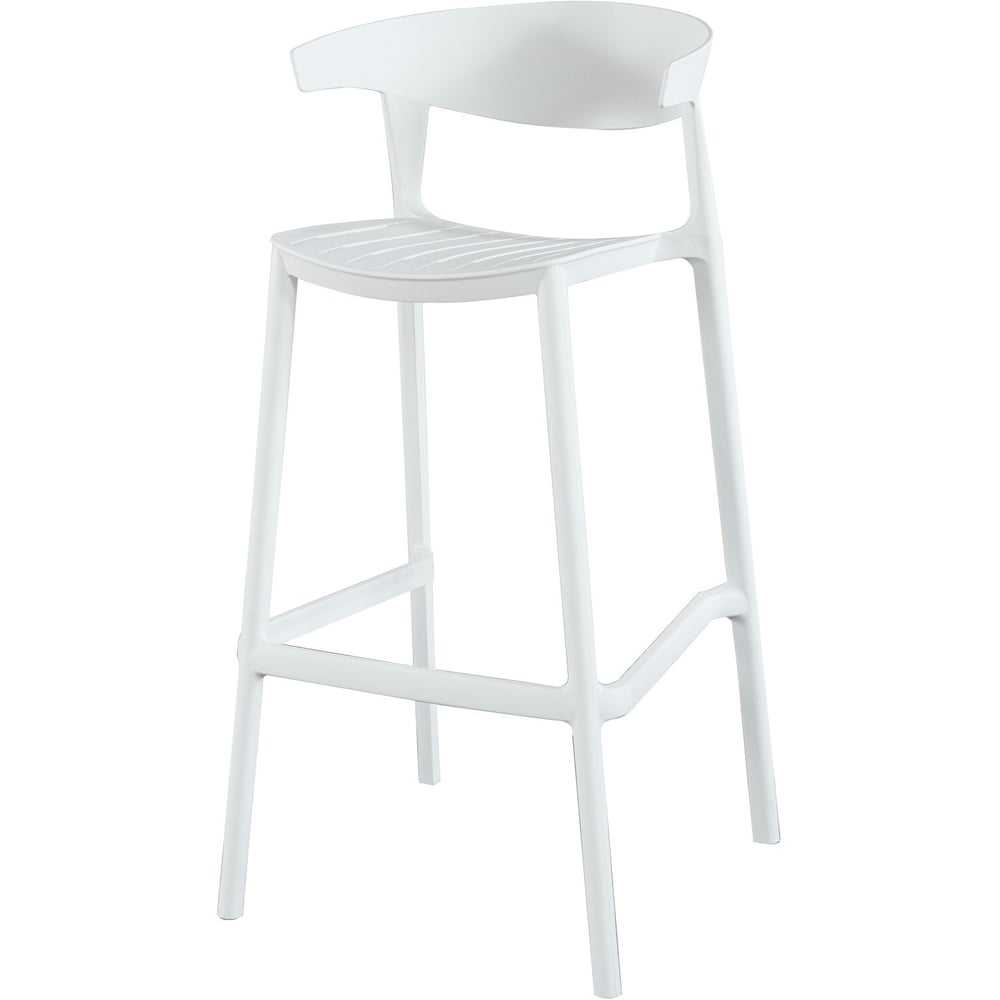 Nova White Bar Stool Image 2