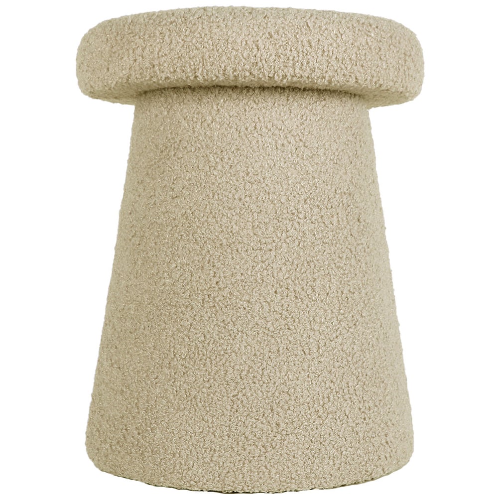 Taupe Mushroom Footstool Image 2