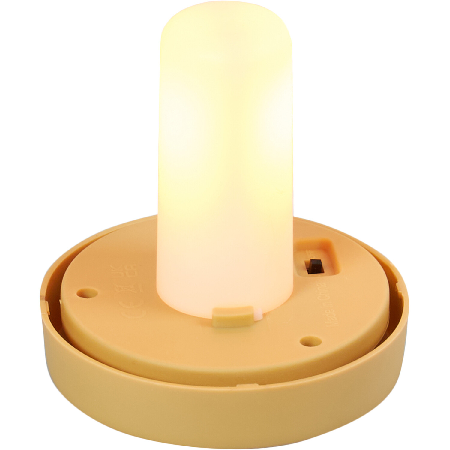 Solar Rattan Effect Single Stake Light - Natural Image 7