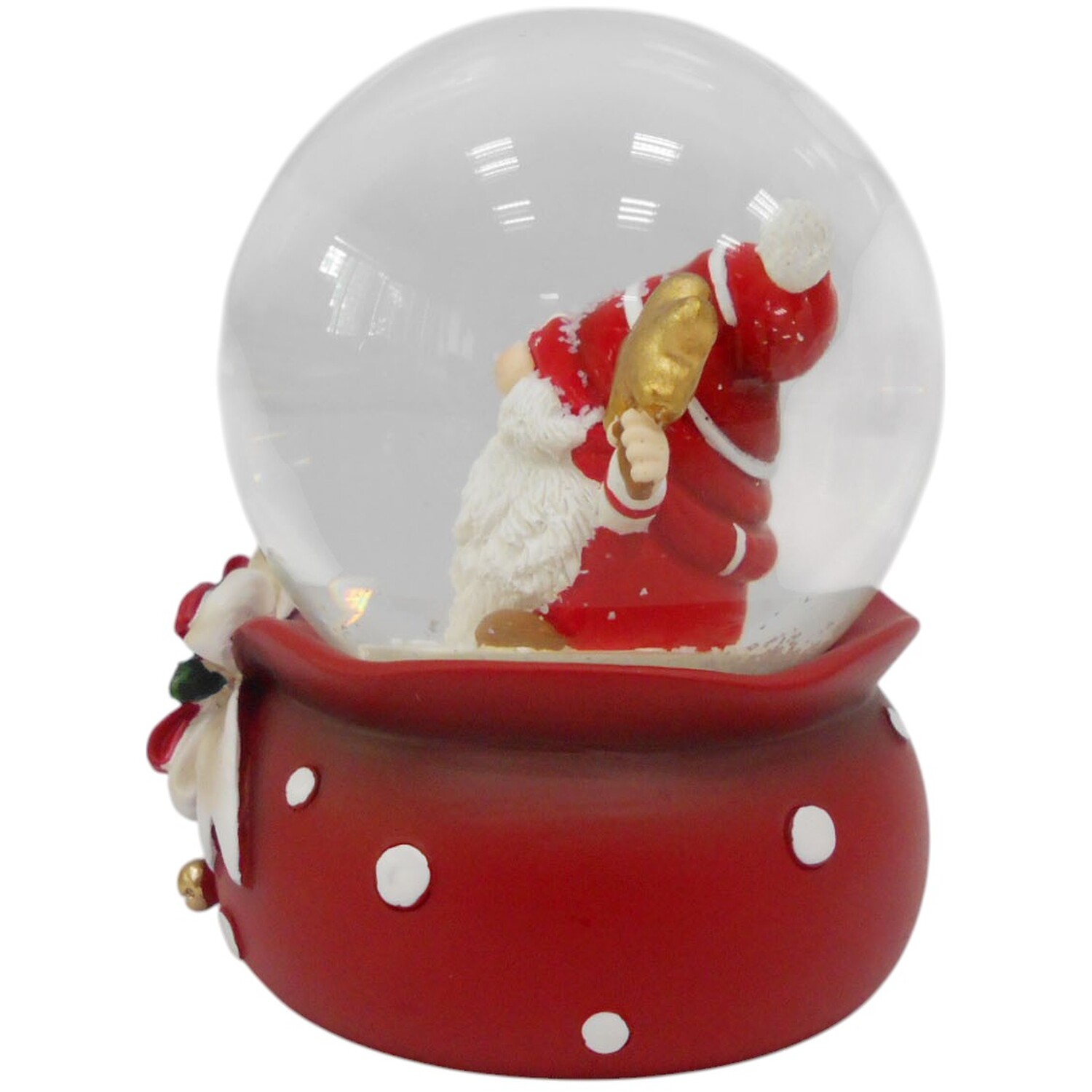 Festive Gonk Snow Globe Red Image 7