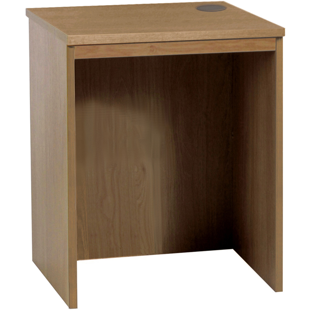 R White Cabinets Small Laptop Desk Brown Image 2