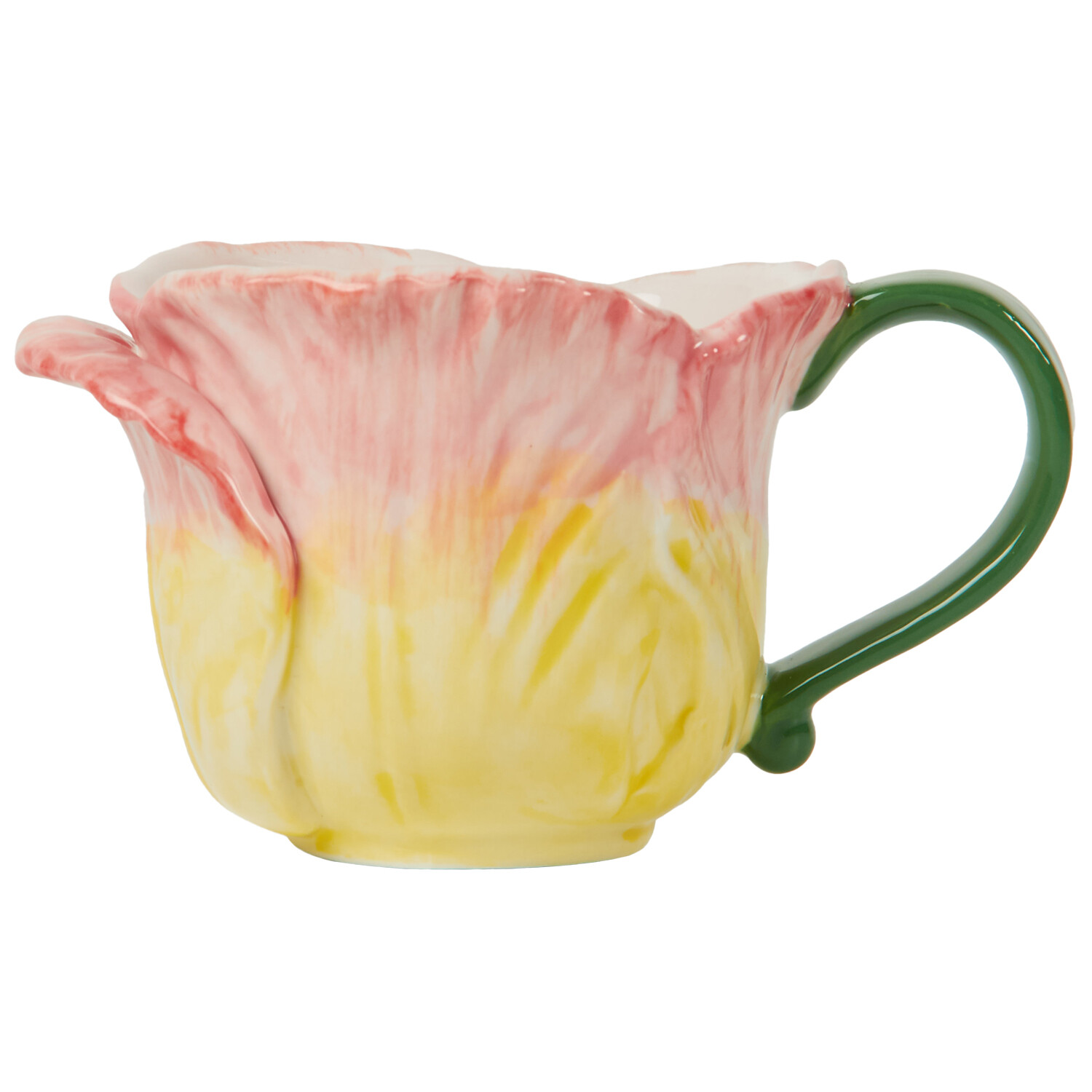 Midnight Bloom Mug Candle - Pink and Yellow Image 2