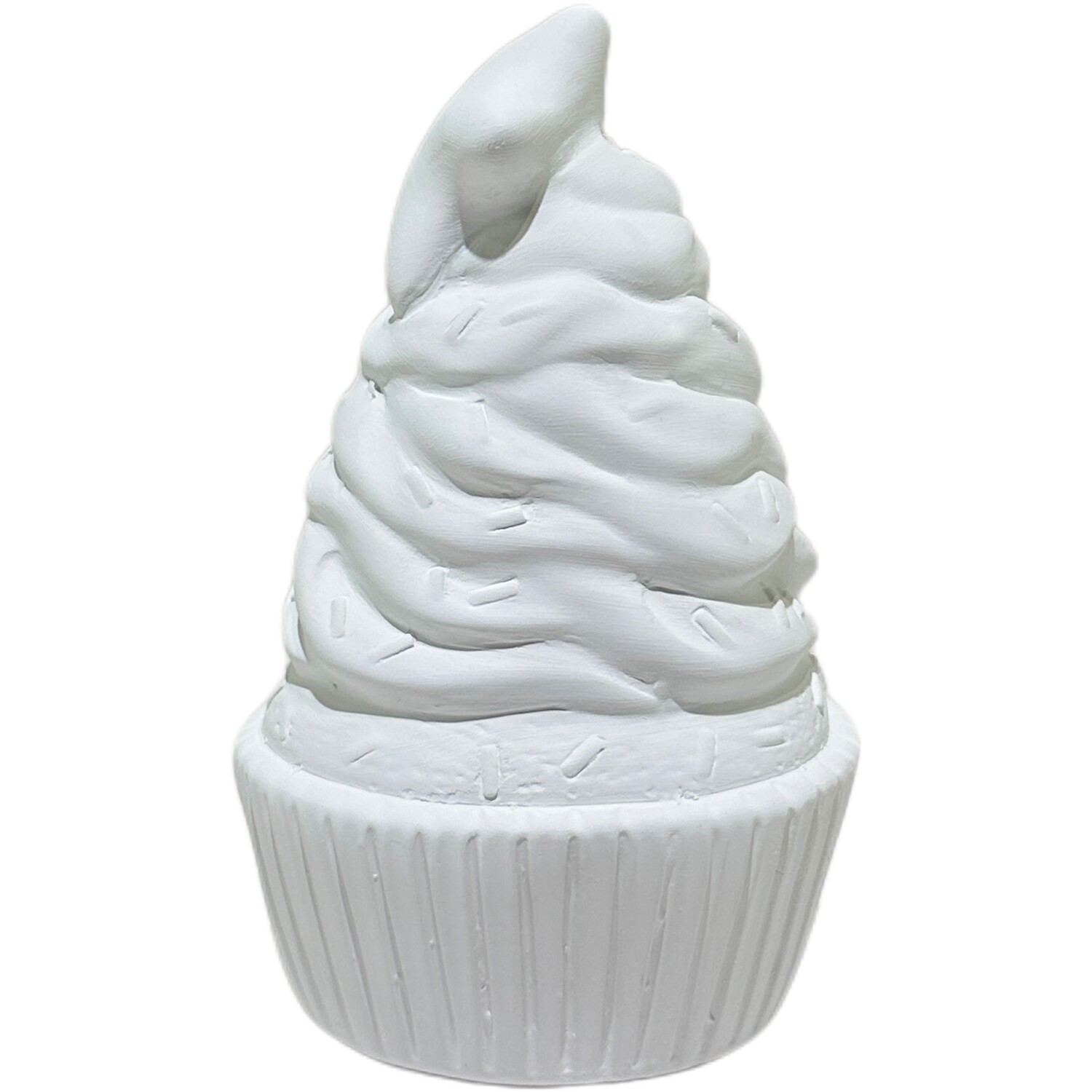 Paint Your Own Ceramic Xmas Cupcake Kit White Image 3