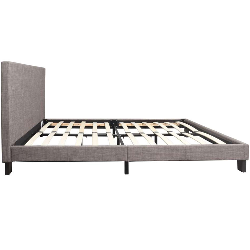 Berlin Double Grey Polyester Bed Image 3