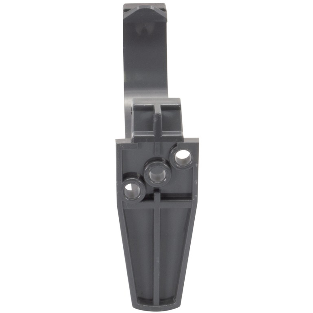FloPlast Half Round Gutter Fascia Bracket Anthracite Grey 112mm Image 4