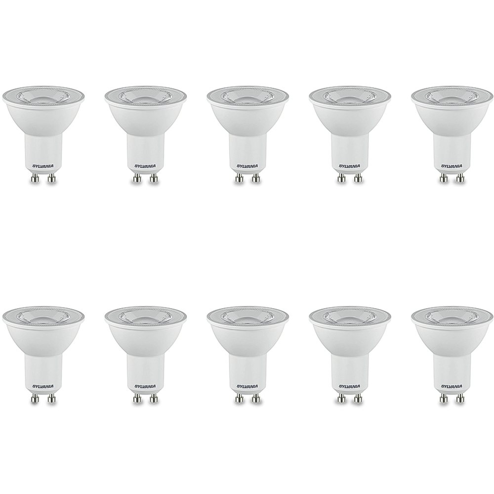 Sylvania 10 Pack RefLED GU10 Cool White 4.2W LED Bulb Image 3