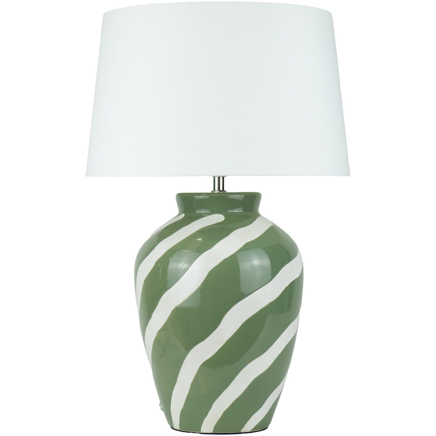 Laurel Table Lamp Green Image 2