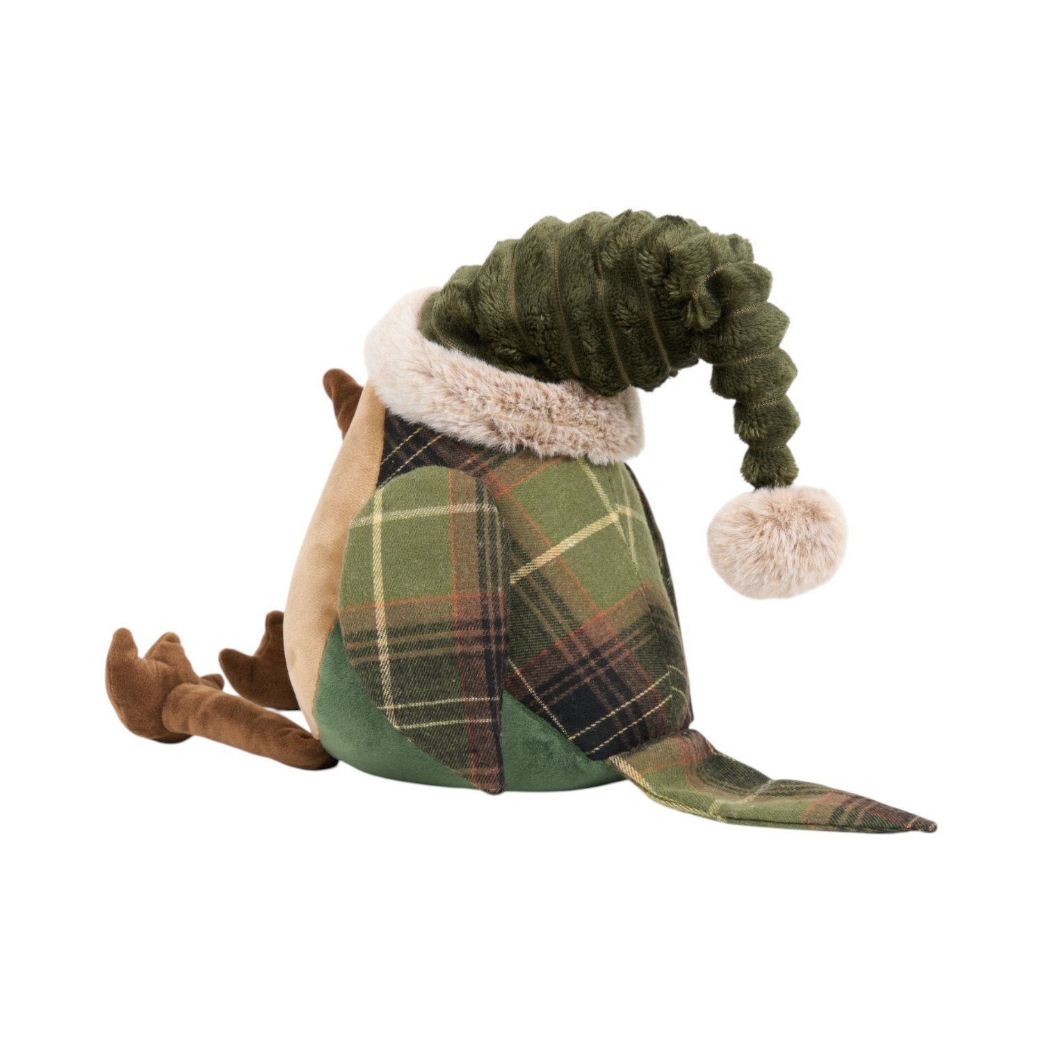 Festive Robin Doorstop Brown Image 4