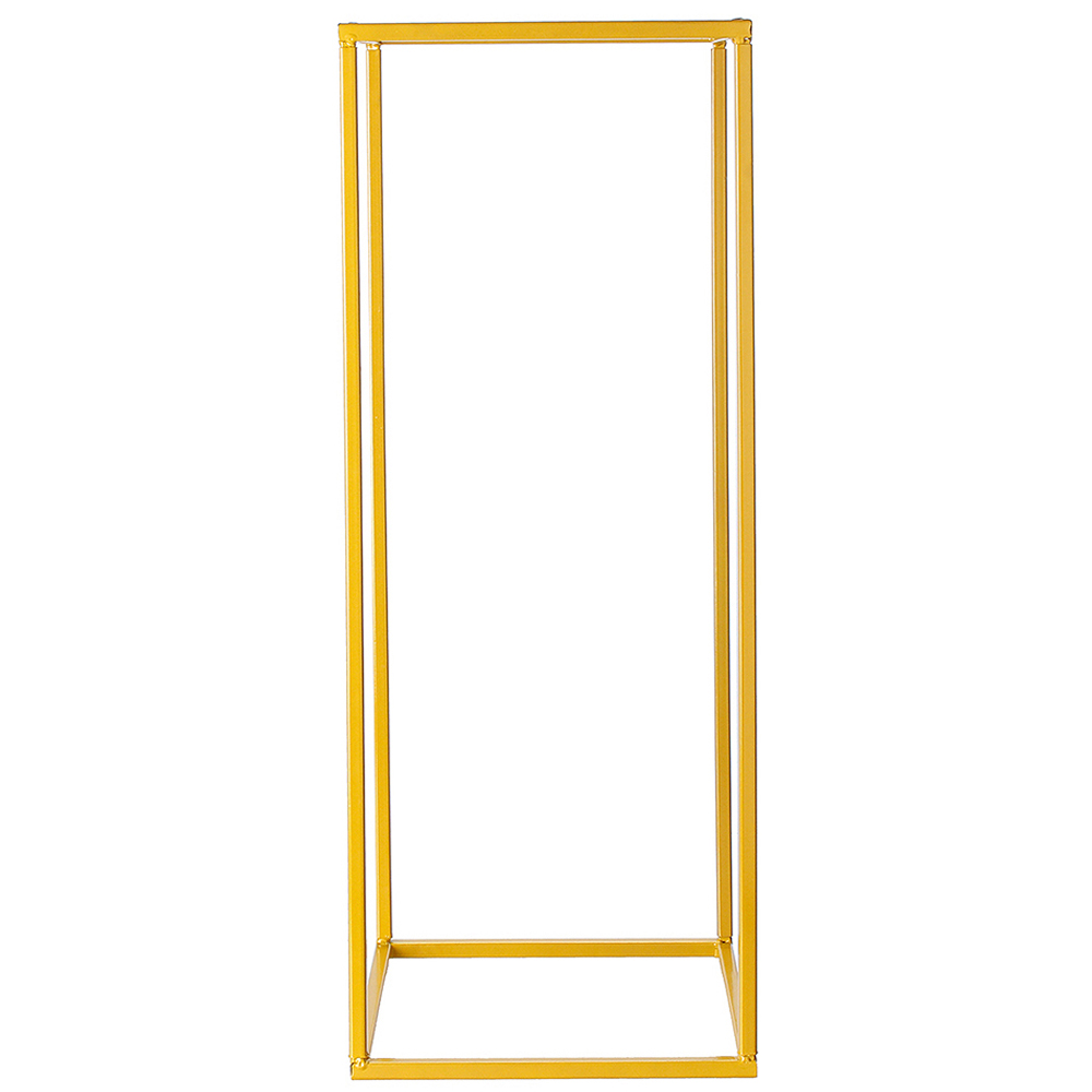 Living and Home Golden Metal Column Flower Stand Image 3