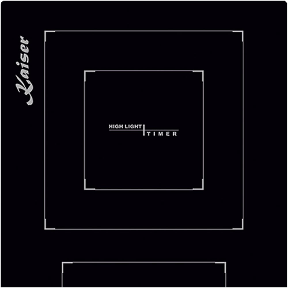 Kaiser Grand Chef Black Glass Ceramic Hob 28.8cm Image 4